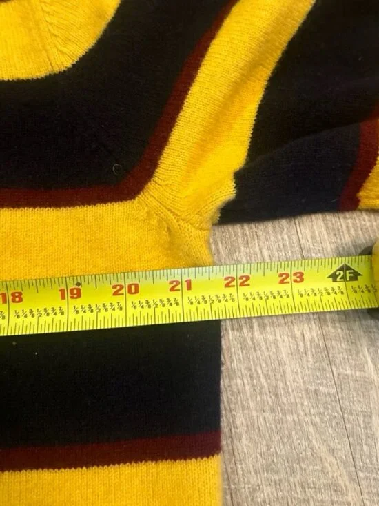 Brooks Brothers Scottish Lambswool Rugby Style Mens Sweater - Picture 5 of 5